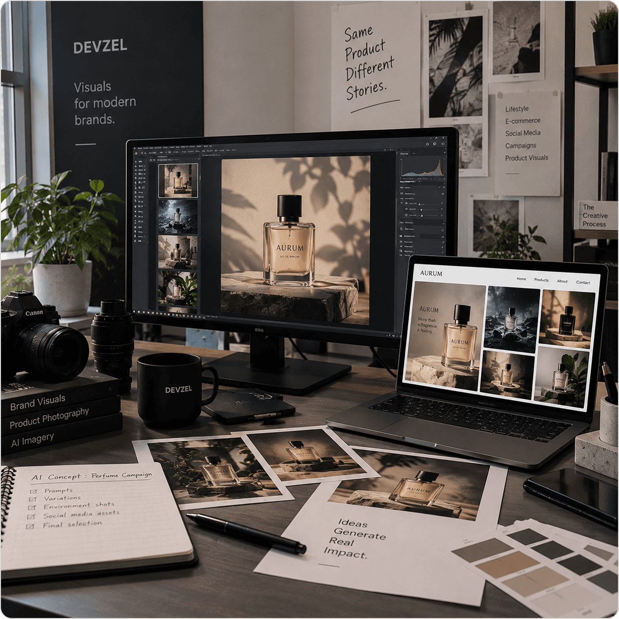 Webflow CMS collection structure set up for a marketing site